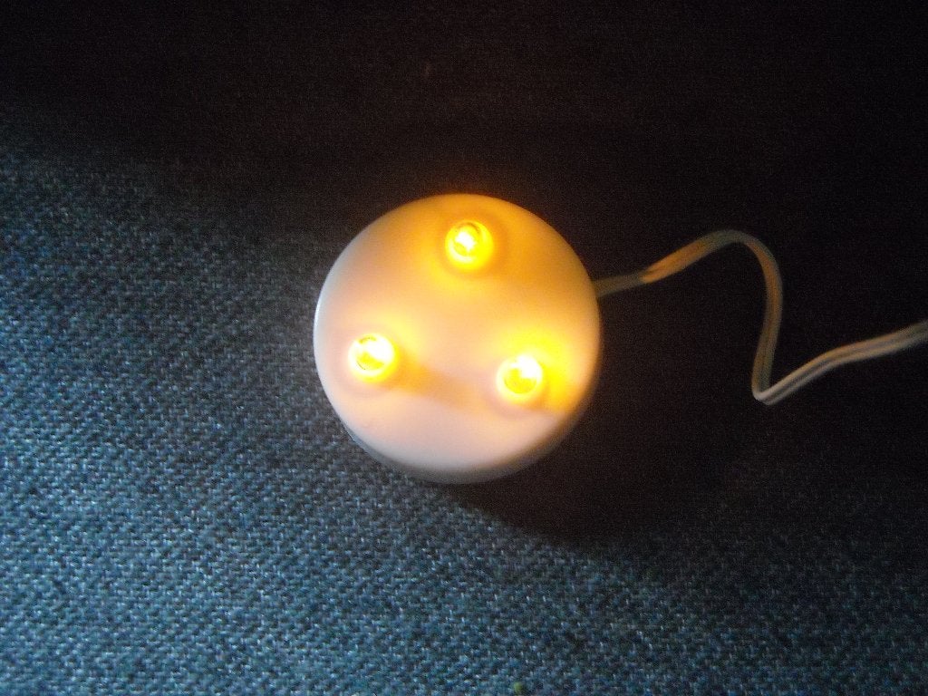 Lundby plafondlamp met 3 lichtpunten, Verzamelen, Ophalen of Verzenden, Gebruikt, Poppenhuis