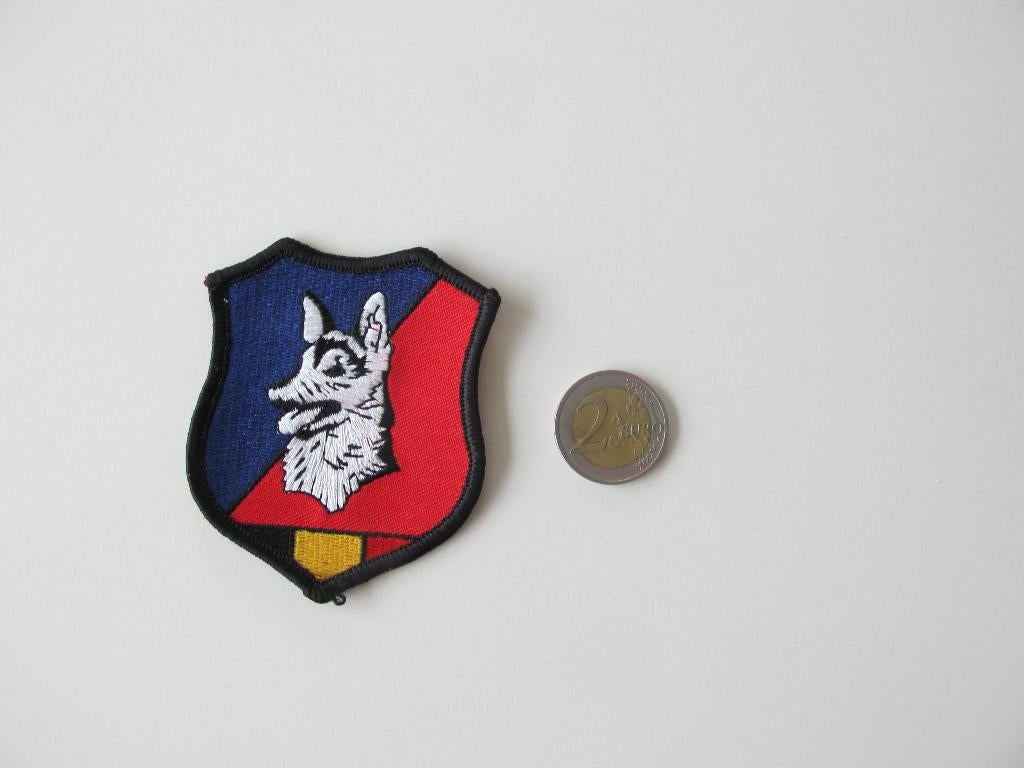 patch politie rijkswacht gendarmerie hondengeleider, Enlèvement ou Envoi, Gendarmerie, Emblème ou Badge