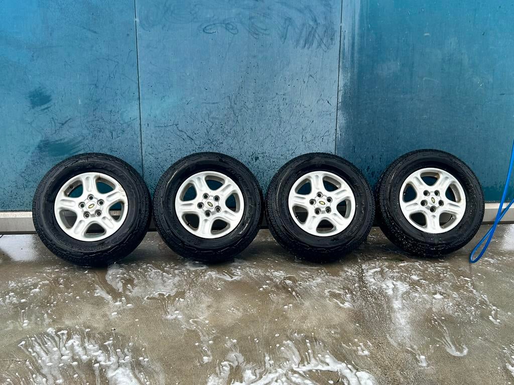 Jantes avec pneus hiver land rover, Autos : Pièces & Accessoires, 15 pouces, Pneus et Jantes, Pneus hiver, Enlèvement