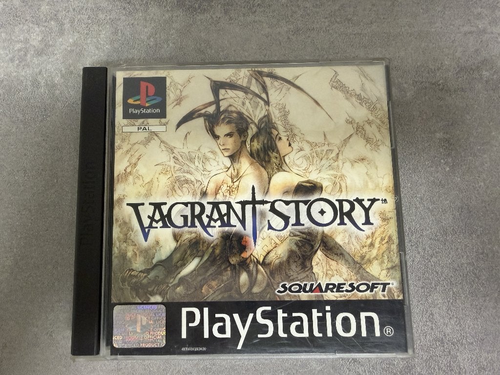 Vagrant Story PS1 game (PAL), Gebruikt, Verzenden, 1 speler, Eén computer