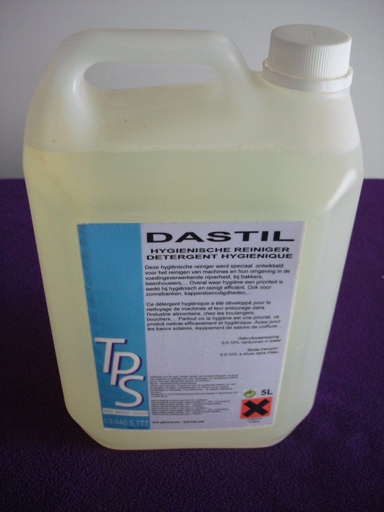 Dastil Industriële Hygiënische reiniger 5 L. ook voor horeca, Ophalen, Nieuw in verpakking, Reinigen
