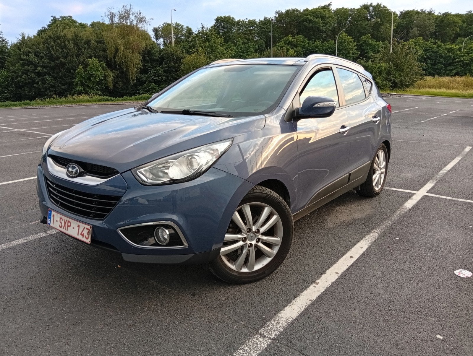 Hyundai IX35 17CRDI, Année 2011.182000KM, Autos, Cuir, Euro 5, Achat, Boîte manuelle