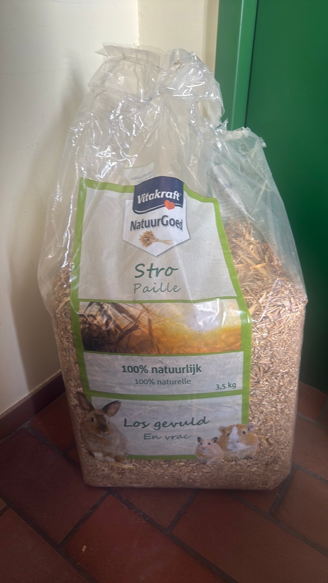 Gratis stro konijn 3,5kg big bag, Enlèvement, Rongeur ou Lapin