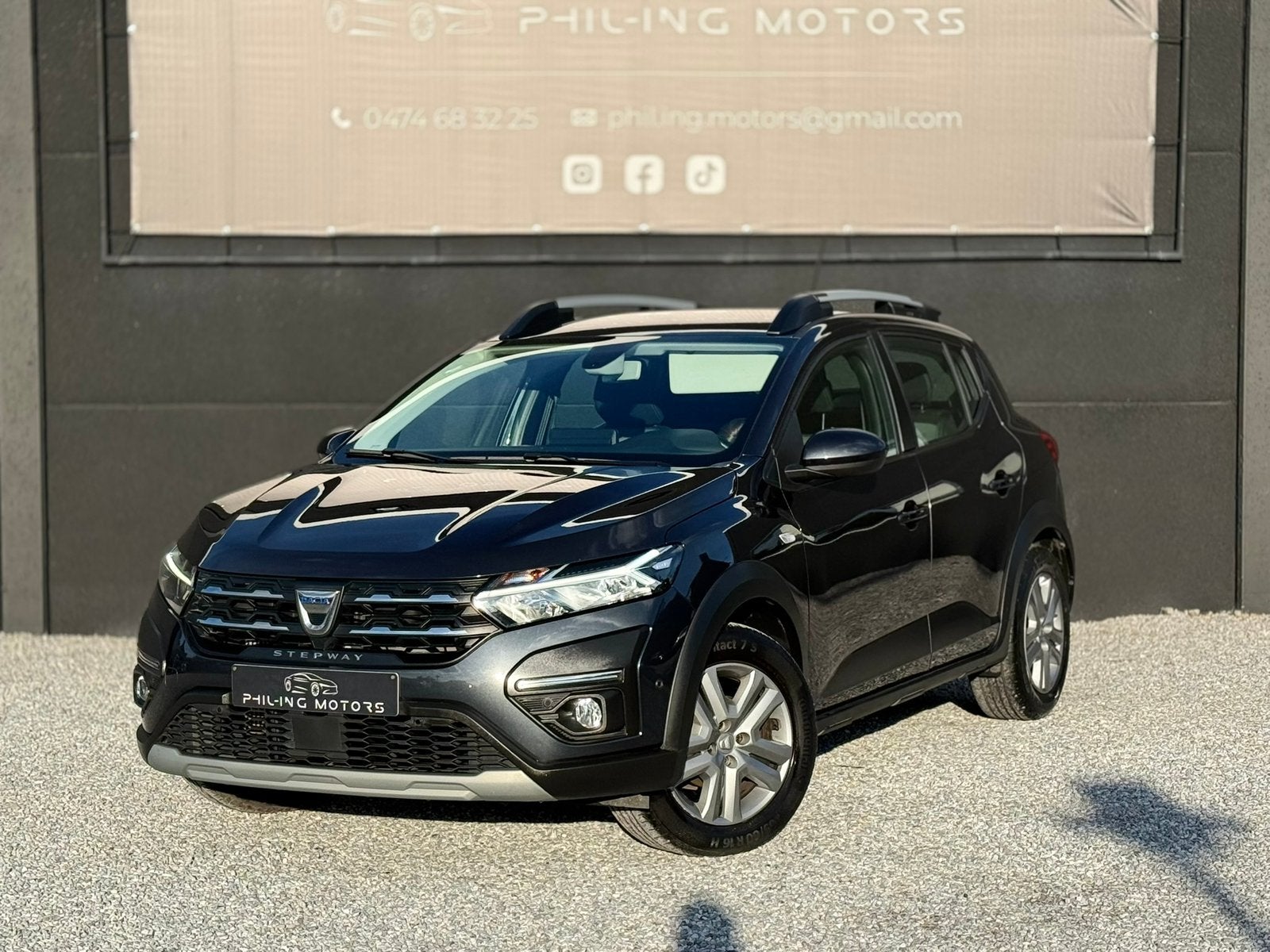 Dacia Sandero 1.0 Eco-stepway, apple car-play, bluetooth,, Autos, Argent ou Gris, Achat, Euro 6, Entreprise