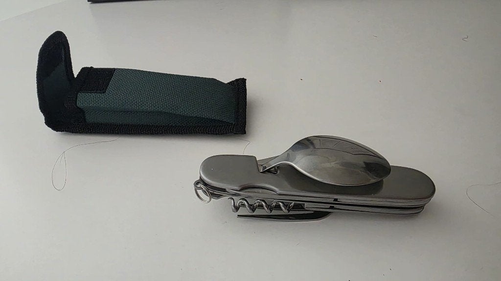 Ensemble de couverts de survie en acier inoxydable, Enlèvement ou Envoi, Neuf, Autres types