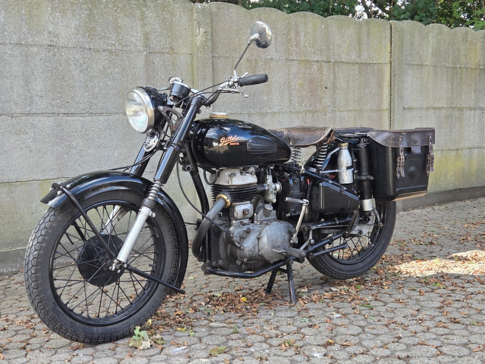gillet Herstal estafette 500, Motoren, Overig, 1 cilinder, 500 cc