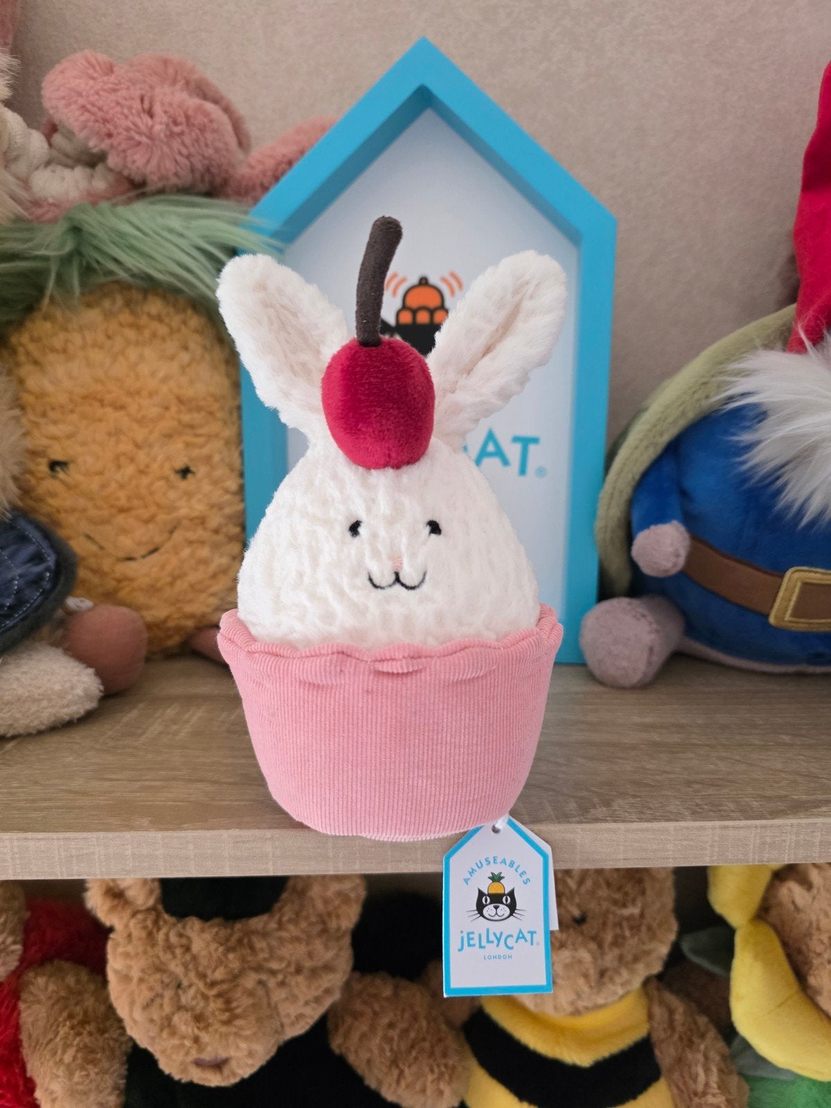 Cupcake Jellycat Dainty Dessert Bunny, Enlèvement ou Envoi, Jellycat
