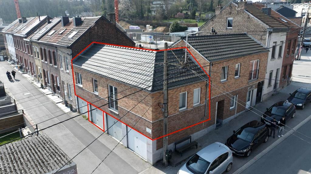 Appartement 3ch. & garage à louer, 50 m² of meer, Provincie Luik