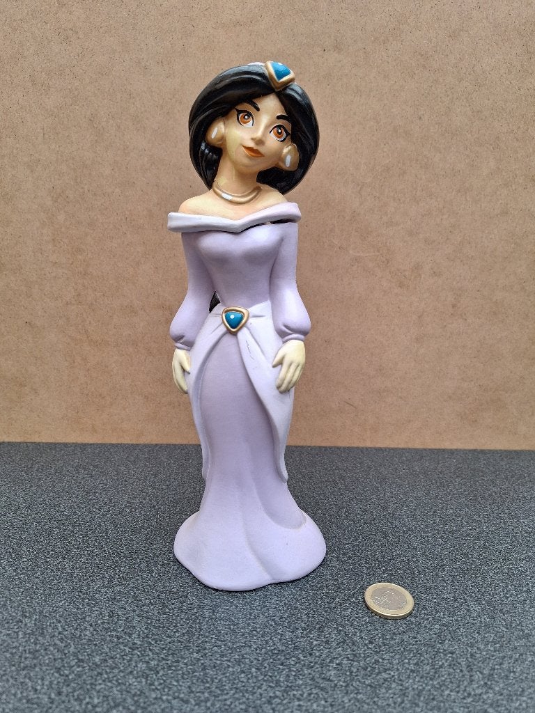 Figurine Disney Aladin, Jasmine bouteille bain mousse, Enlèvement ou Envoi, Utilisé