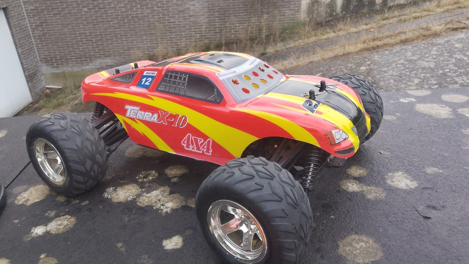 1:10 Brushless BMI Terra X-10 4x4 RTR, Elektro, Gebruikt, Auto offroad, Ophalen of Verzenden