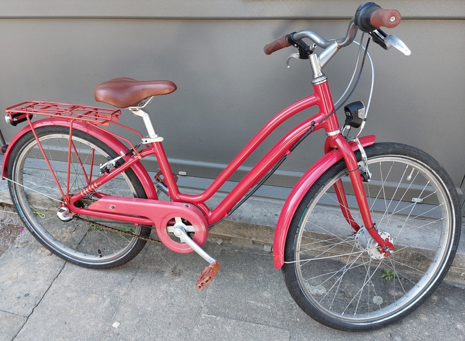 Meisjesfiets Elops 24", Elops ( Decathlon ), Frein à main, Comme neuf, Enlèvement