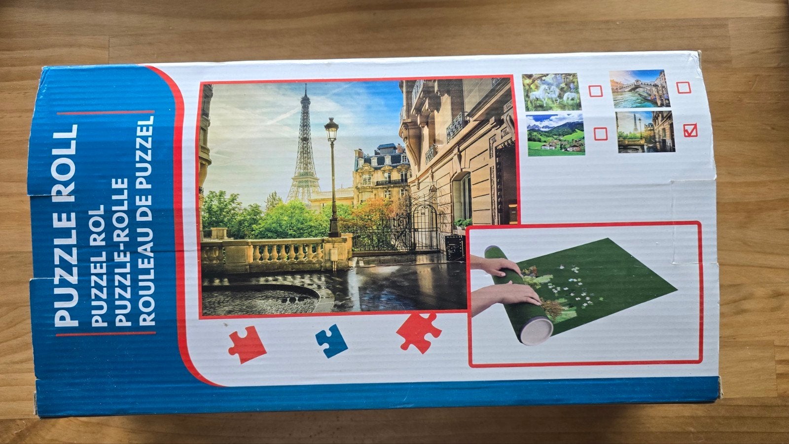 Tapis de puzzle enroulable – Jusqu’à 1000 pièces, Enlèvement, 500 à 1500 pièces, Comme neuf, Puzzle