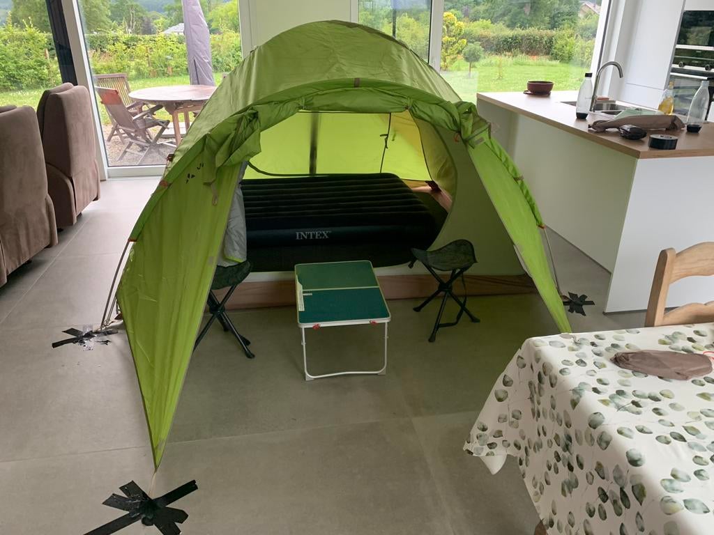 Vaude Campo Grande 4 xt, Caravans en Kamperen, Tenten, Zo goed als nieuw, Ophalen of Verzenden
