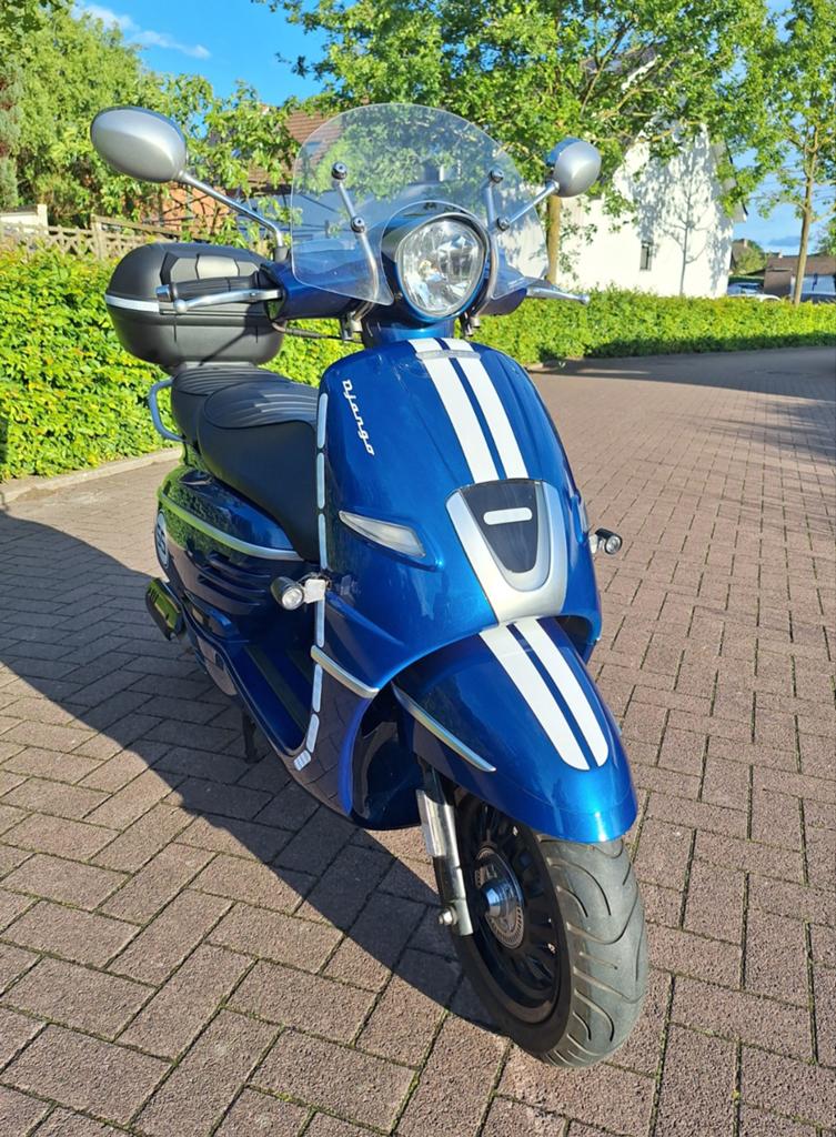 Peugeot 'Vespa' Django 125 cc als nieuw, ABS, full option, Fietsen en Brommers, Scooters | Vespa, Ophalen, Overige modellen, 125 cc