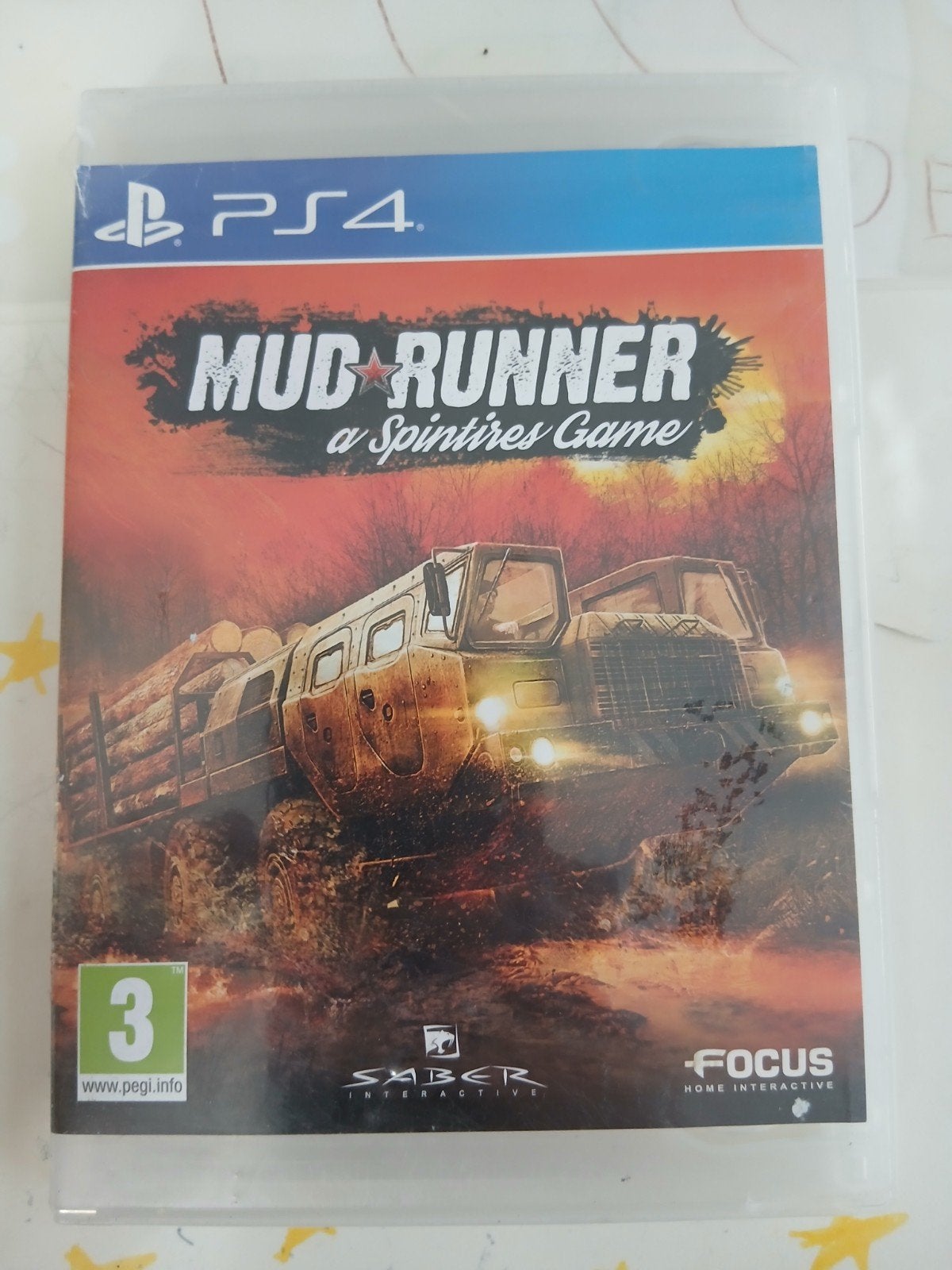 PlayStation 4 MudRunner-spellen, Games en Spelcomputers, Ophalen, 1 speler, Zo goed als nieuw, Vanaf 3 jaar