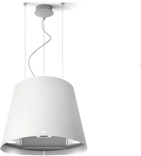 Hotte Elica Juno WH/F/50 Lustre suspendu Blanc 690 m³/h A, Neuf, 600 à 800 m³/h, Hotte pour îlot, Enlèvement