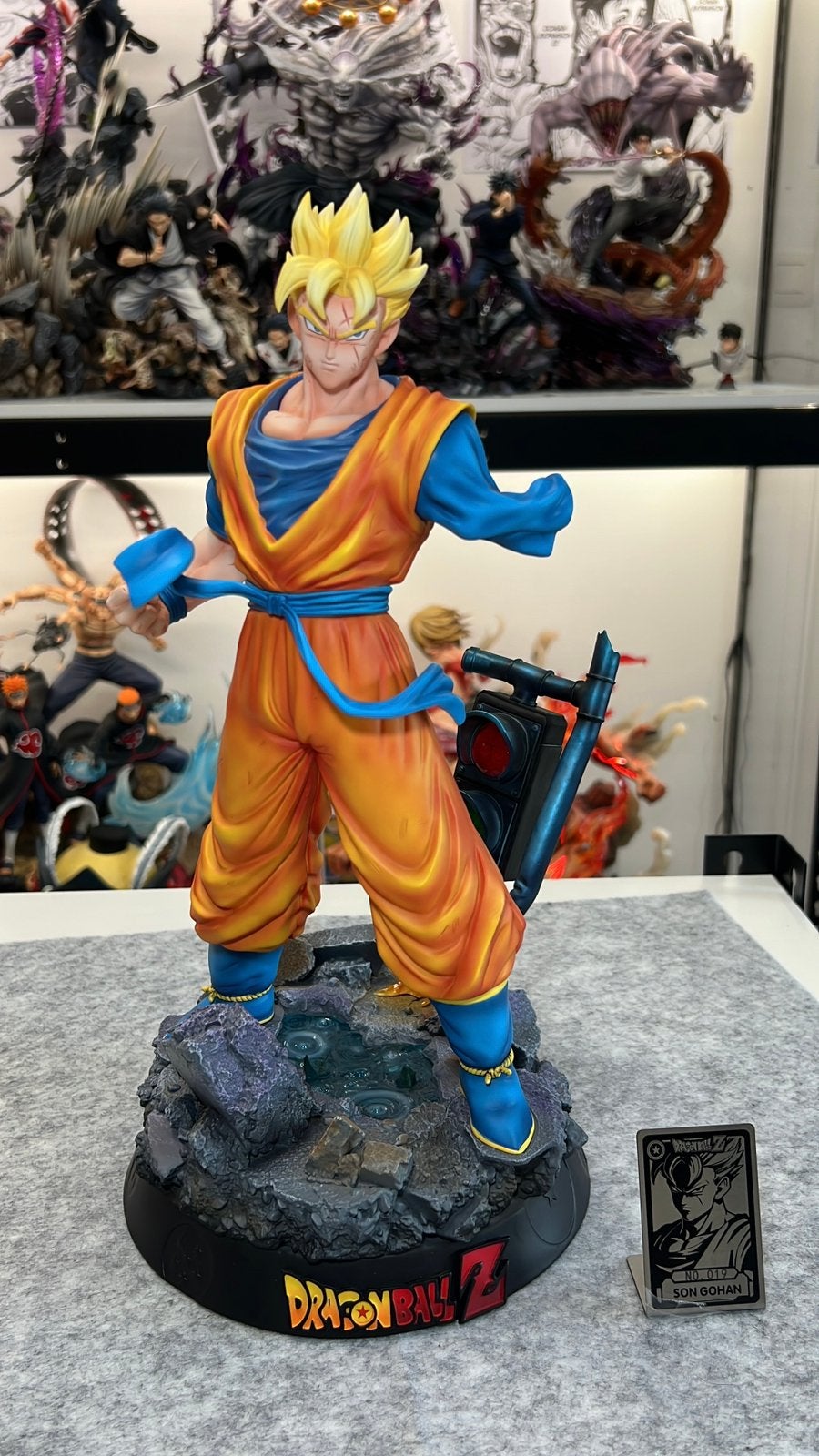 Figurine résine RECAST dragon ball tsume gohan future 1/6, Enlèvement ou Envoi