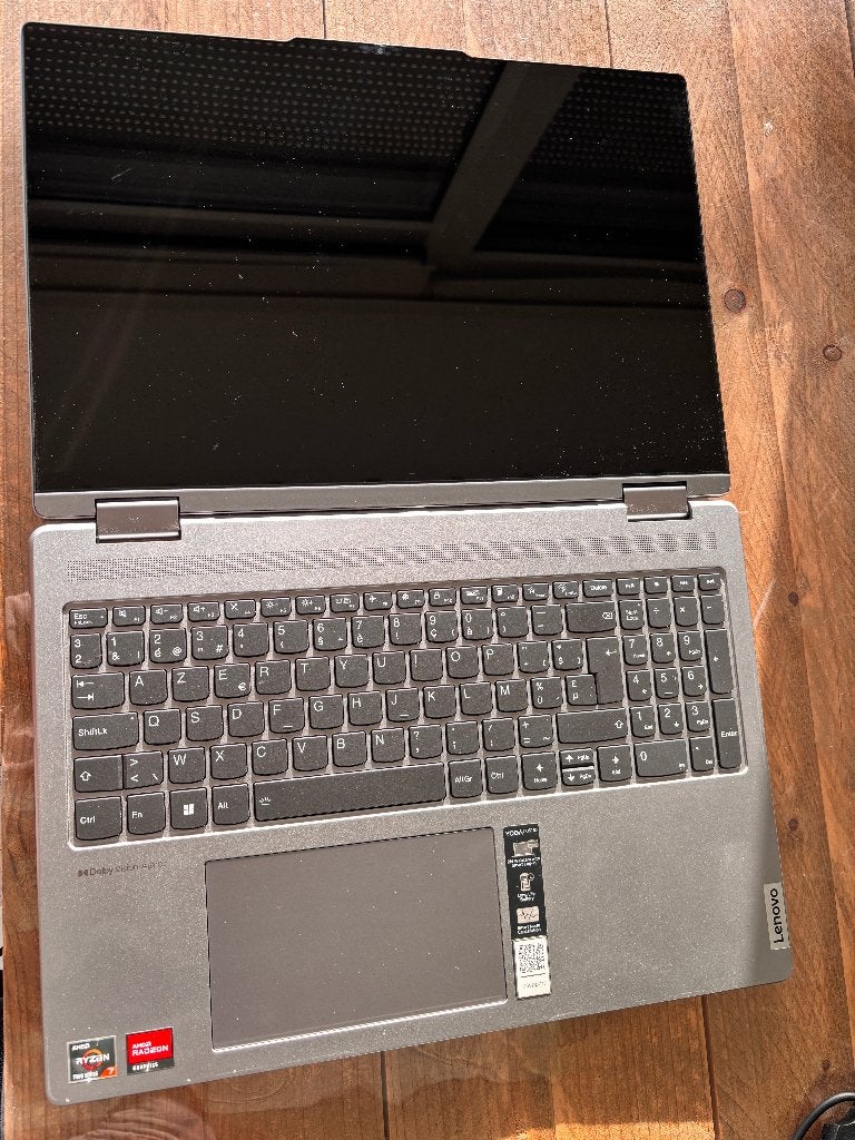 Lenovo Yoga 7 16ARP8 Ryzen 7 | 16GB | 1TB SSD | AZERTY, Ophalen, Met touchscreen, Zo goed als nieuw, Azerty