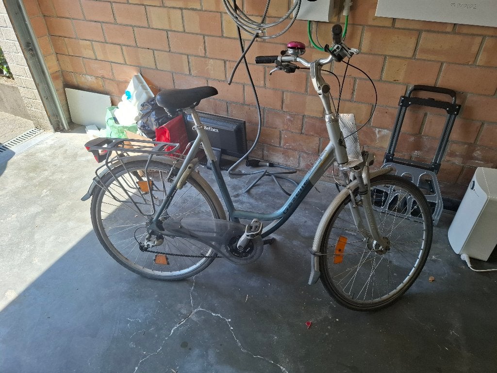 Damesfiets Gazelle, Ophalen, Gebruikt, Velgrem, Versnellingen