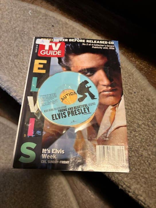 Elvis tijdschrift, Hobby en Vrije tijd, Ophalen of Verzenden, Zo goed als nieuw