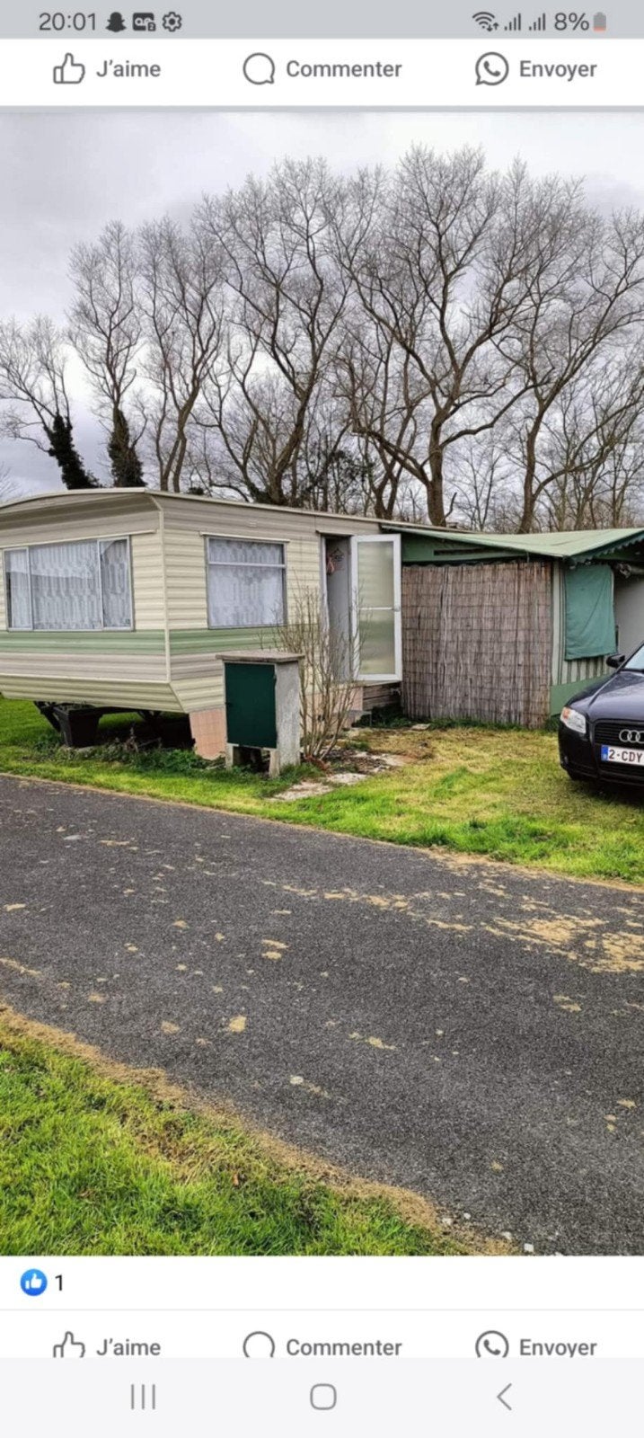 Caravane a vendre De haan