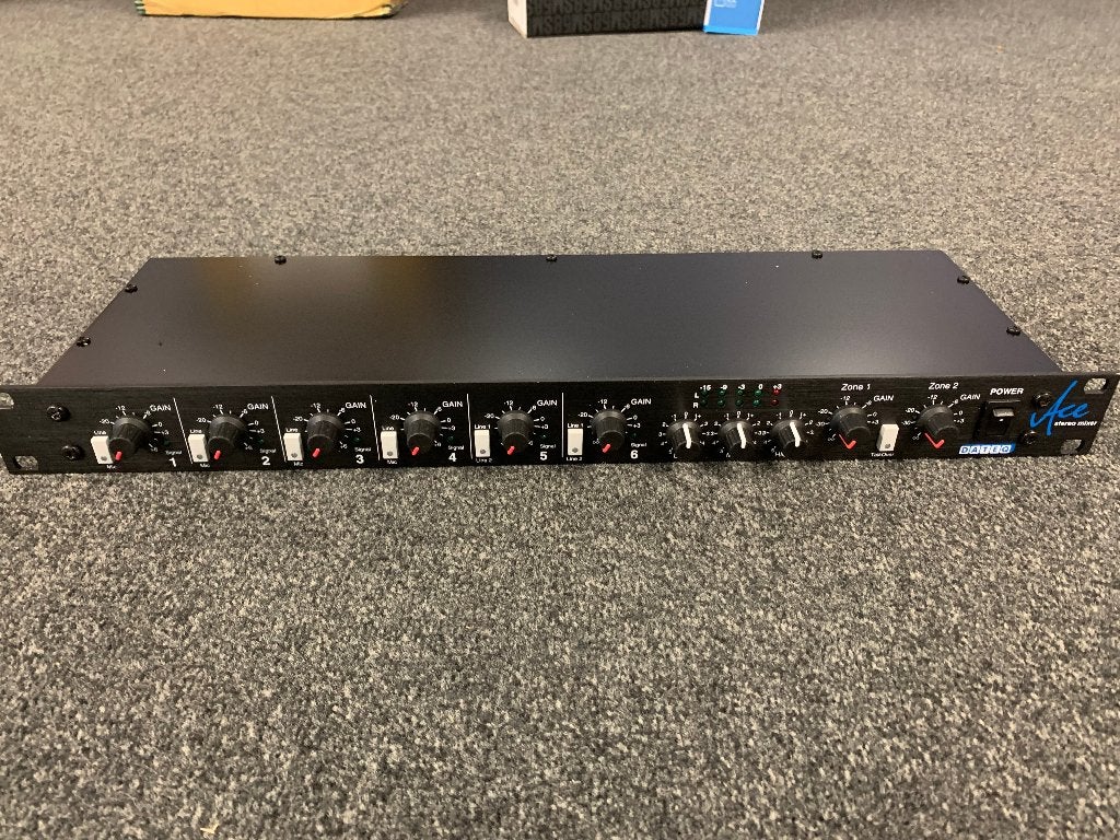 Dateq ACE// Stereo Mixer, Enlèvement