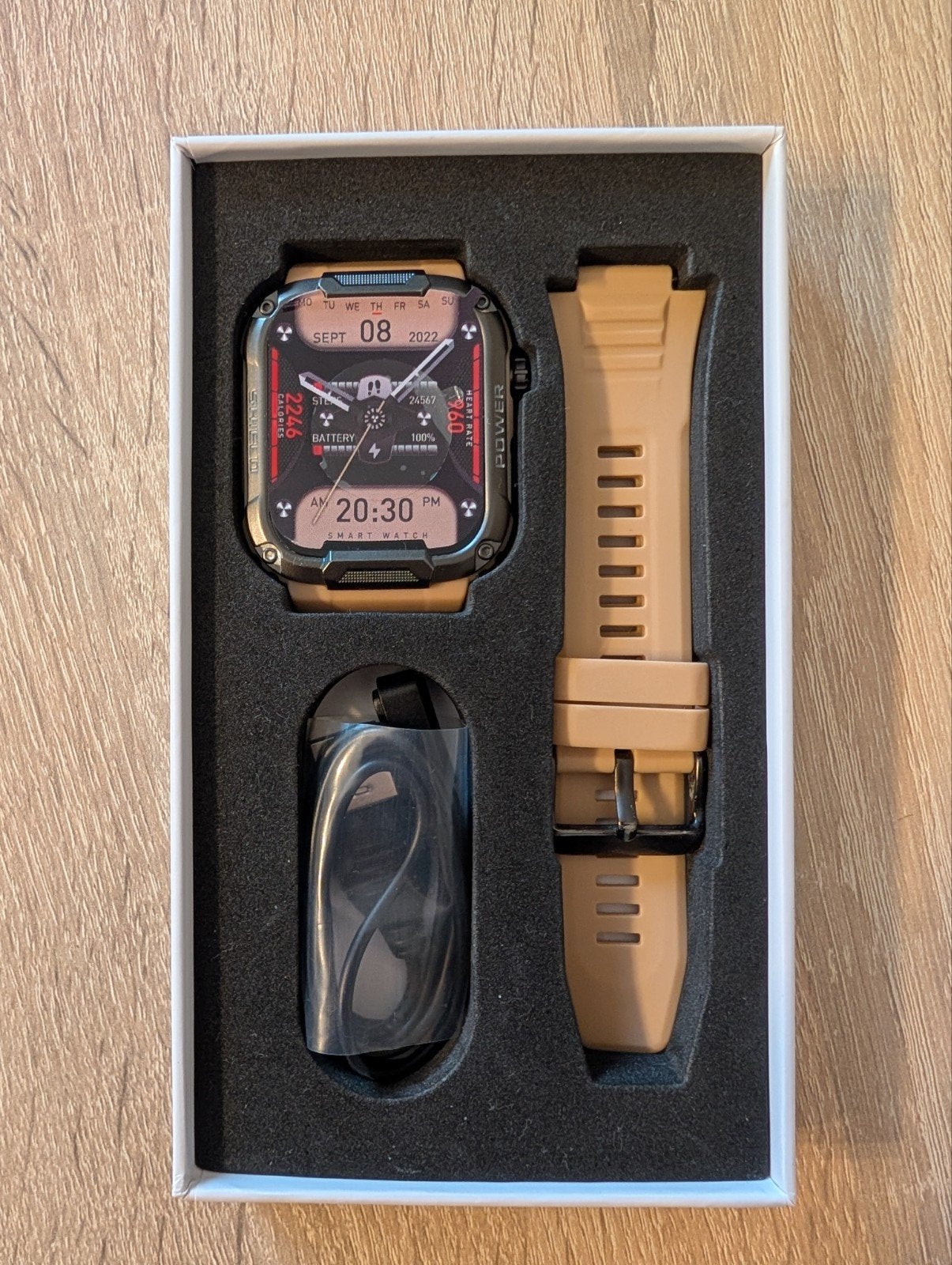 Smartwatch Gard Pro Ultra, Ophalen of Verzenden, Zo goed als nieuw, Waterdicht, Gard pro