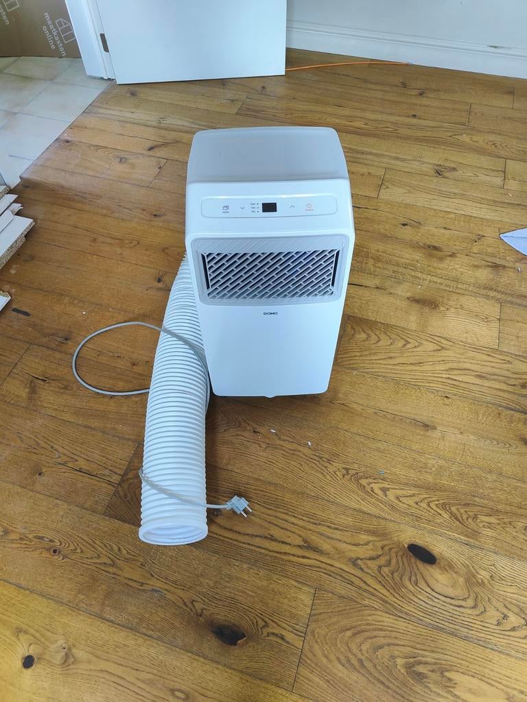 Mobiele airco domo, Ophalen, Mobiele airco