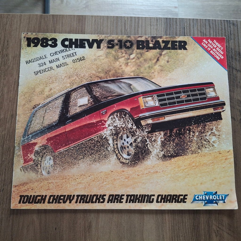 1983  CHEVY  S-10 BLAZER, Ophalen of Verzenden, Nieuw, Chevrolet