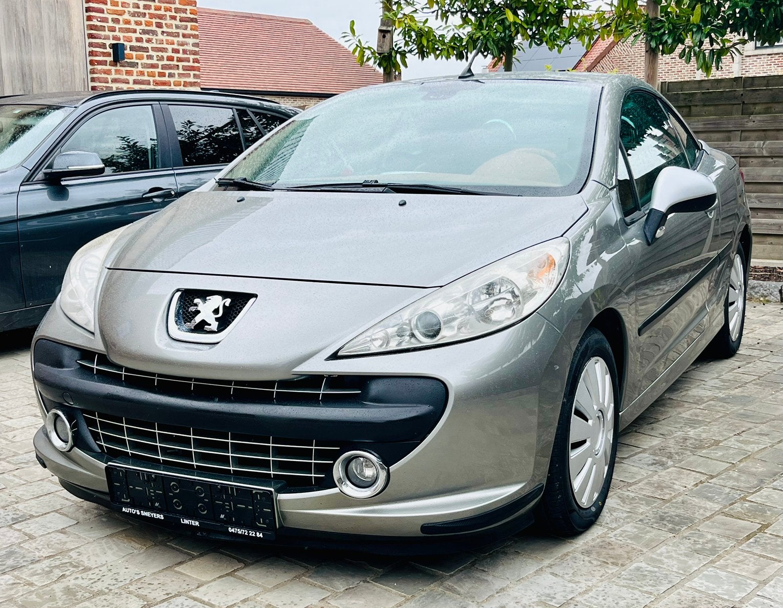 207 cabrio AUTOMAAT, Cabriolet, 1600 cc, Leder, Bruin