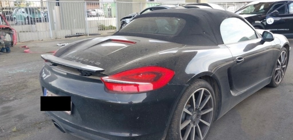 Porsche 981 Boxster, Cuir, Achat, Noir, 6 cylindres