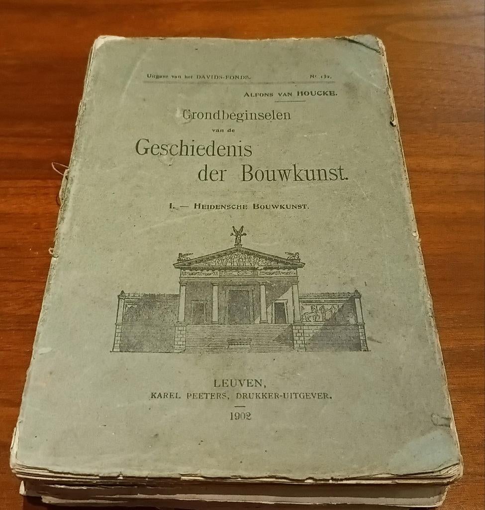 Geschiedenis der bouwkunst: deel 1 Heidense bouwkunst, Boeken, Ophalen of Verzenden