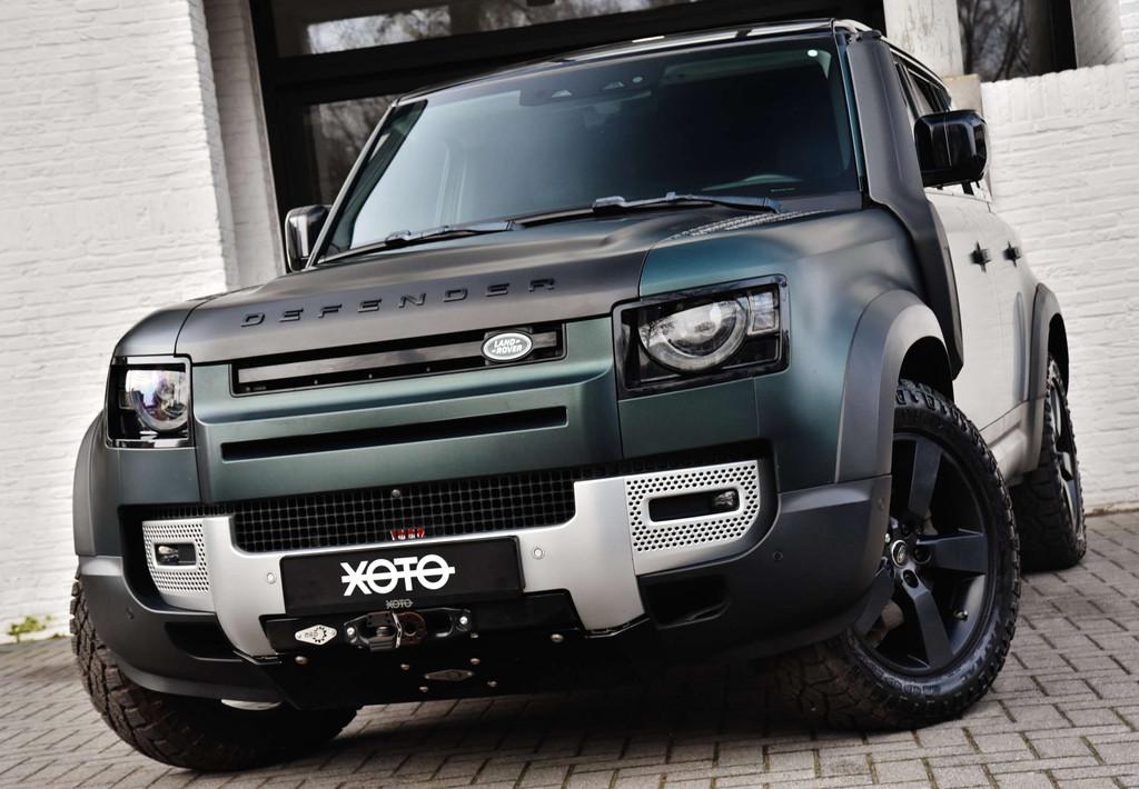 Land Rover Defender 110 D240 FIRST EDITION *LICHTE VRACHT*, 4 cilinders, Leder, SUV of Terreinwagen, Te koop
