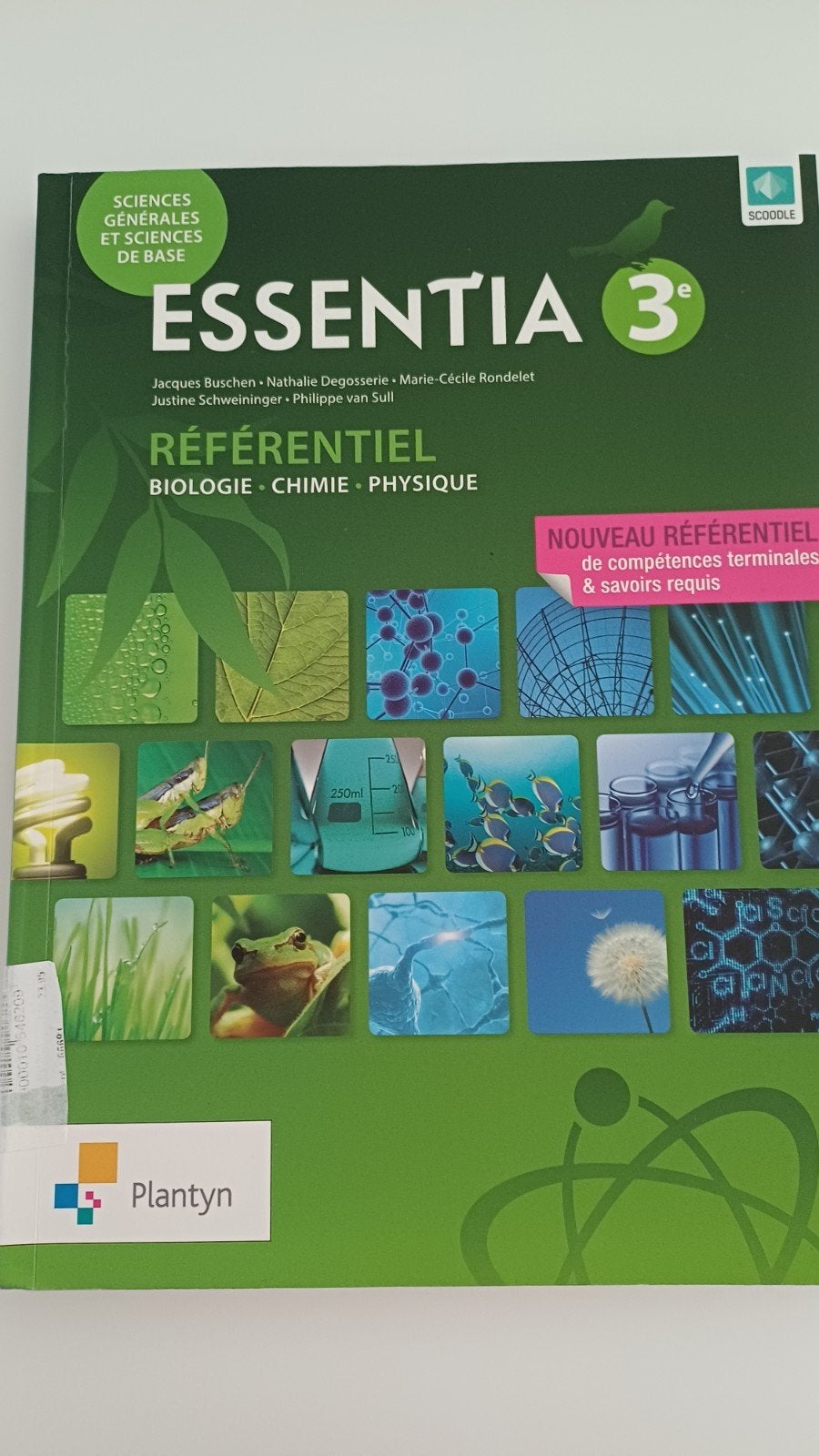 Essentia 3 ème, Livres, Secondaire