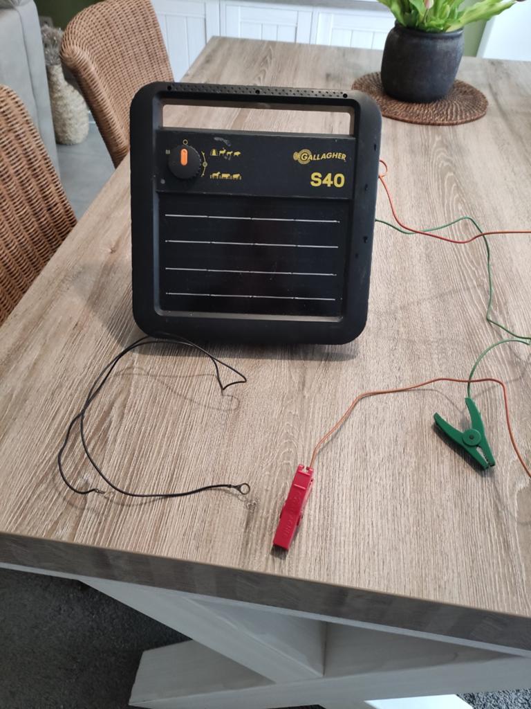 Schrikdraad apparaat Solar