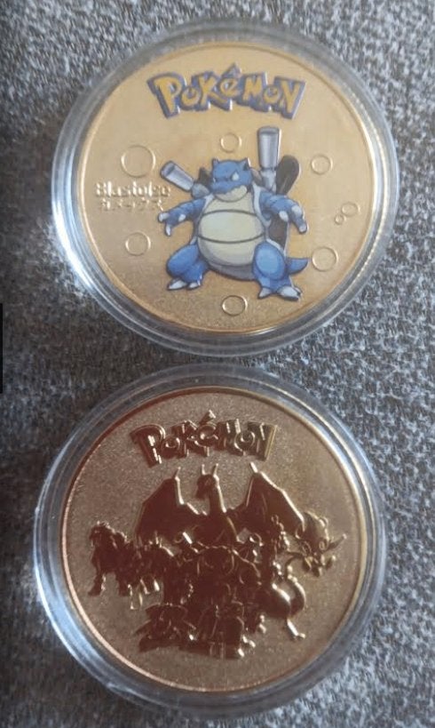 Pièce dorée Blastoise/Tortank Pokemon, Enlèvement ou Envoi, Neuf, Autres types