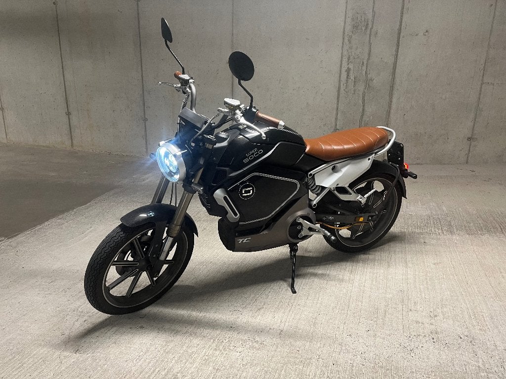 Super Soco TC elektrische scooter klasse B / 2019 / 4900km, Vélos & Vélomoteurs, Classe B (45 km/h), Enlèvement, Utilisé, Électrique