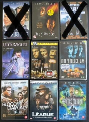 Verschillende DVD’s - 37, Cd's en Dvd's, Ophalen of Verzenden, Gebruikt, Overige genres