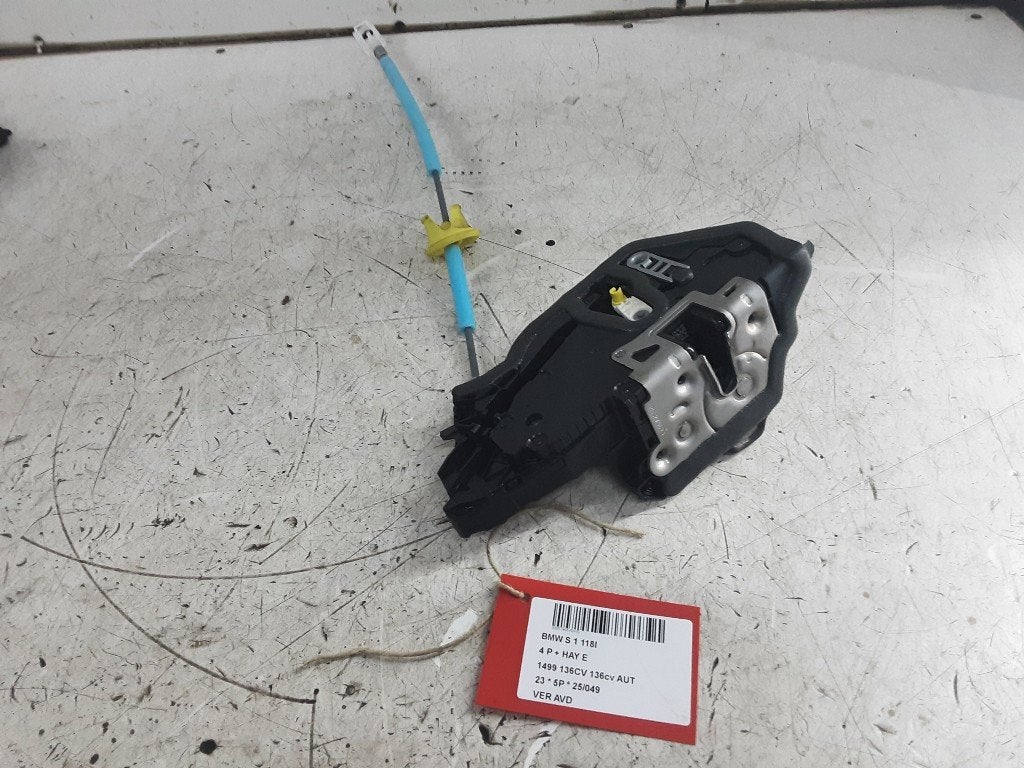 SERRURE DE PORTE AVANT DROITE BMW 1 serie (F40) (7445044), Mevr. I. Hauben, Utilisé, Droite, BMW