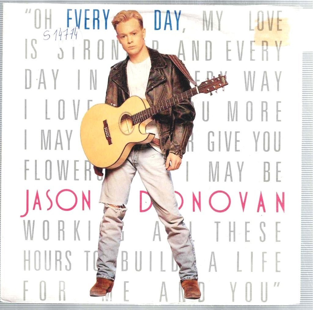 Vinyl, 7"  /  Jason Donovan – Every Day (I Love You More), Ophalen of Verzenden, 1980 - 1989, Overige formaten