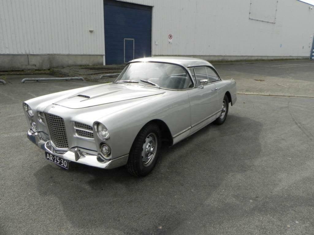 Facel Vega HK 500 construit en 1961 en excellent état, Cuir, Achat, 6200 cm³, Noir