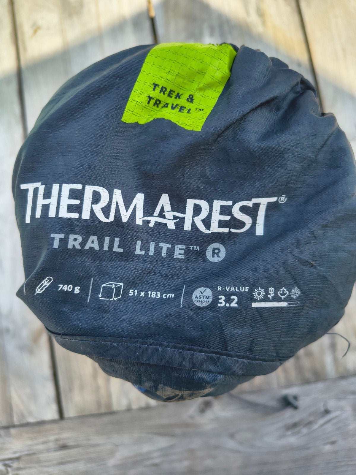 Thermarest Trail Lite slaapmat, Caravans en Kamperen, Ophalen