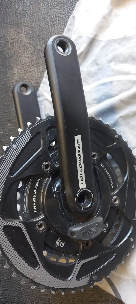 Hollogram SI crankstel incl powermeter, Fietsen en Brommers, Mountainbike, Gebruikt, Ophalen of Verzenden, Aluminium