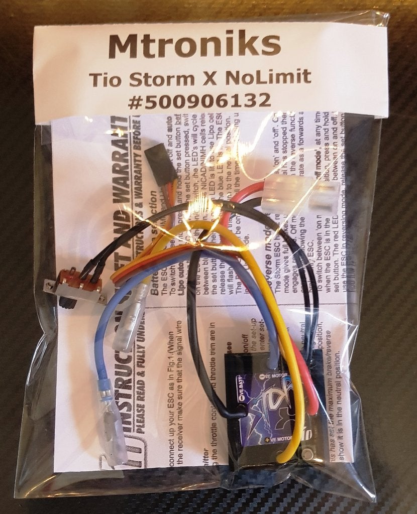 Mtronics ESC Trio Storm X No Limit #500906132, Envoi, Neuf