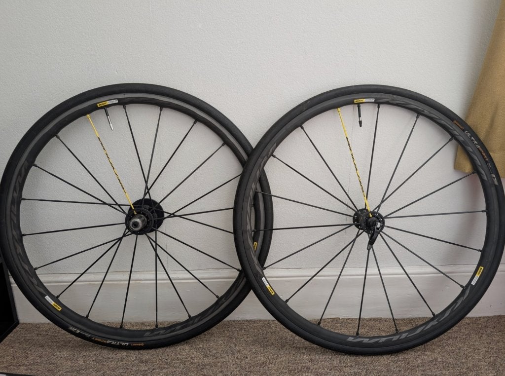 Mavic Ksyrium Pro Exalith 700c clincher-wielset, Ophalen of Verzenden, Zo goed als nieuw, Mavic, Aluminium