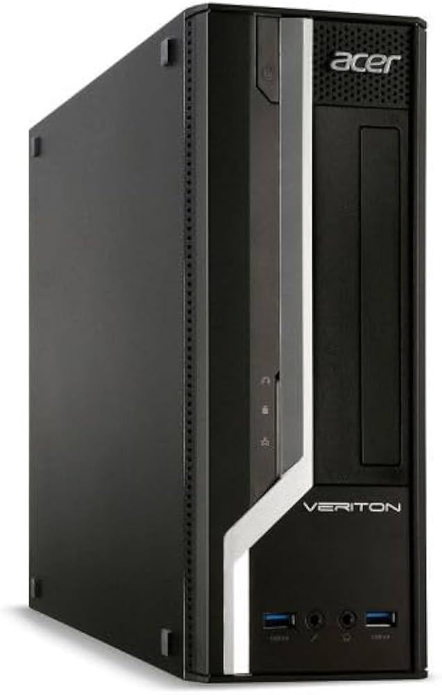 ACER Veriton X2631G desktop, 8 GB, SSD 240 GB, Refurbished, Ophalen of Verzenden