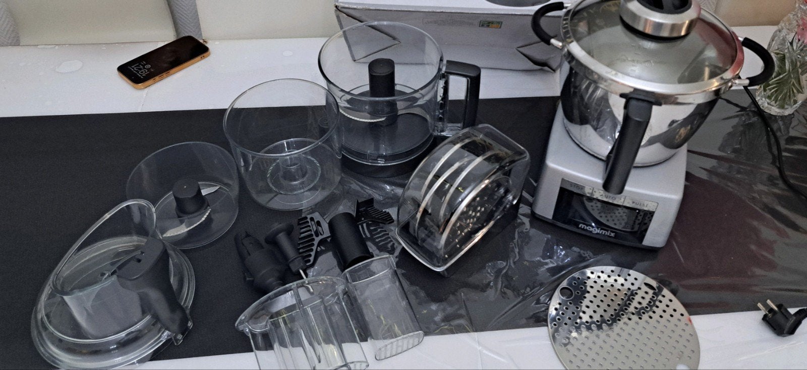 Magimix Cook Expert complete vleesmolen robotkoker, Elektronische apparatuur, Keukenmixers, Ophalen of Verzenden, Gebruikt