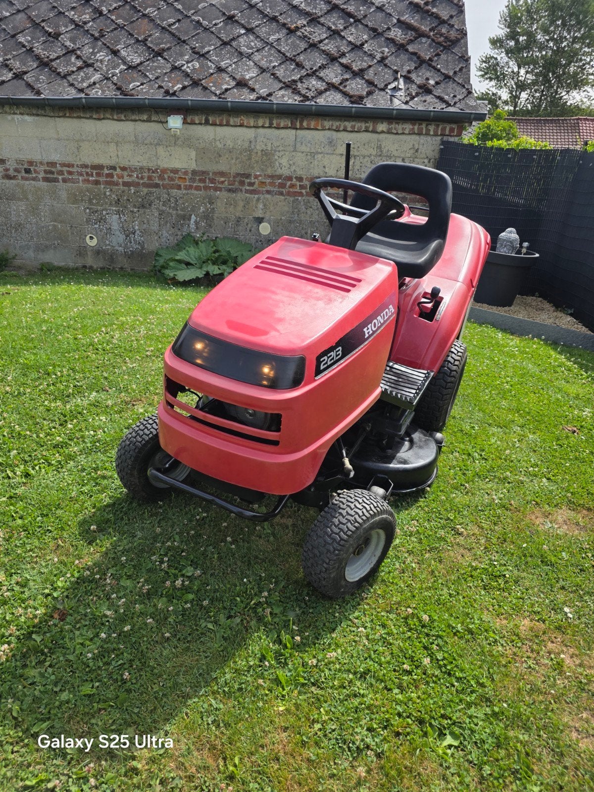 tracteur tondeuse honda, Jardin & Terrasse, Tondeuses autoportées, Honda, Enlèvement, Utilisé, 90 à 120 cm