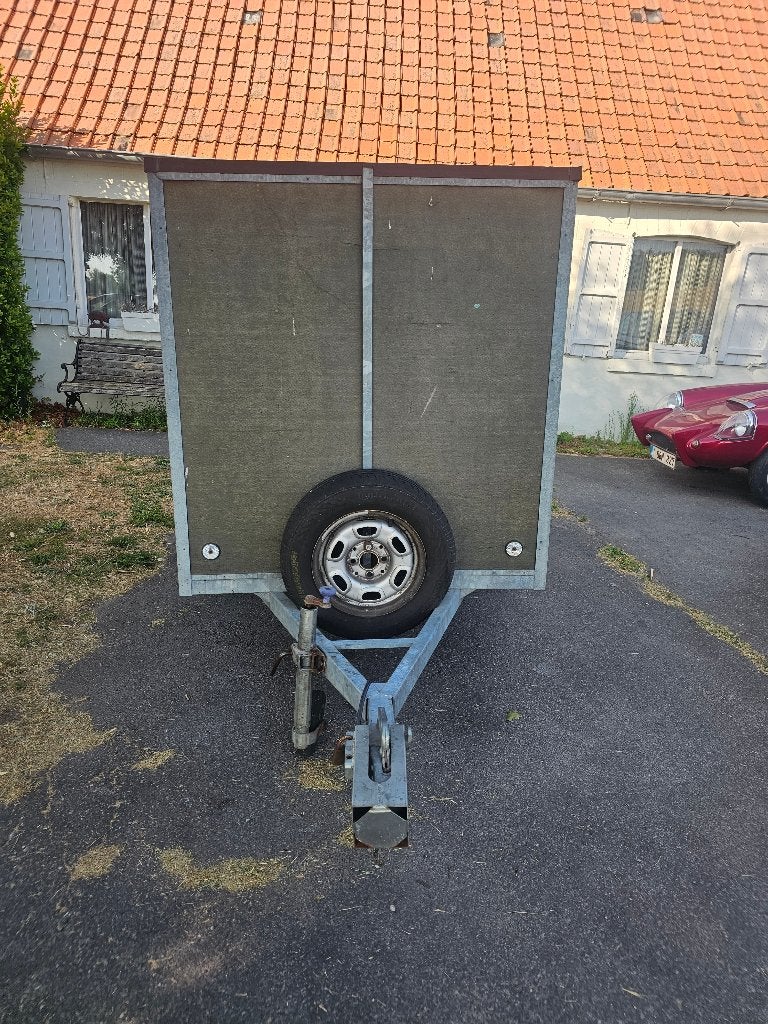 gesloten aanhangwagen 750 kg, Auto diversen, Aanhangers en Bagagewagens, Ophalen, Gebruikt