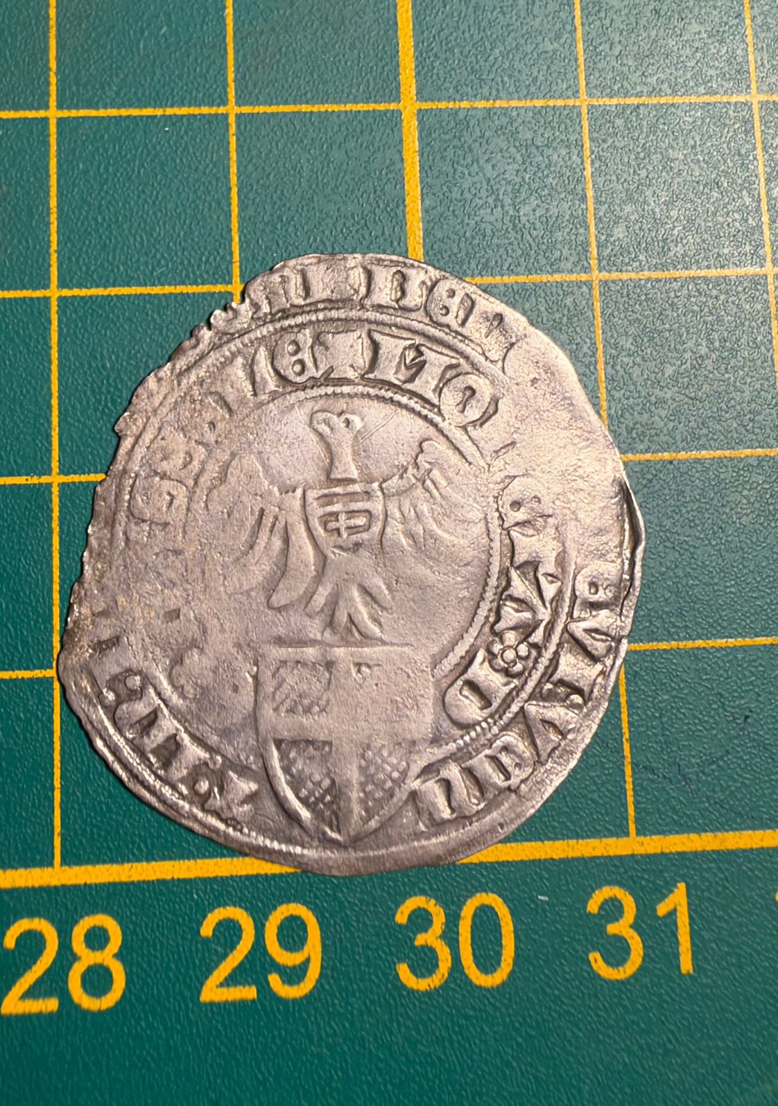 Middeleeuwse munt - Frederik van Blankenheim, Postzegels en Munten, Ophalen of Verzenden, Zilver